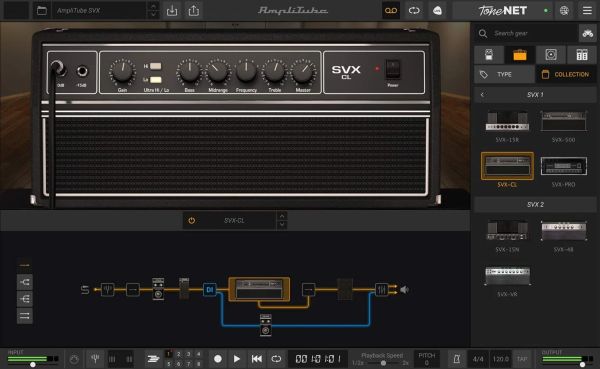 IK Multimedia AmpliTube SVX - Bass Amp Collection
